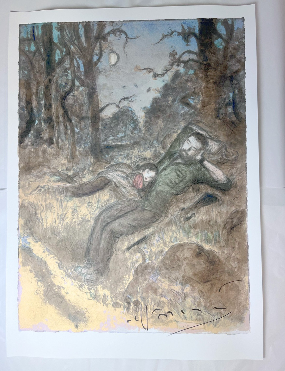 The Last of Us × Yoshitaka Amano Hand-Signed Screenprint 26/30 - Cook and Becker