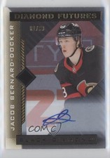 2021-22 Upper Deck Black Diamond Futures 81/99 Jacob Bernard-Docker Auto lb9