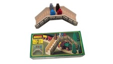 Brio Wooden Railway Pedestrian Foot Bridge Vintage NIB 33568