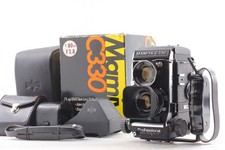    Full set  N MINT - Mamiya C330 Pro TLR Camera 80mm Blue Dot Lens From JAPAN