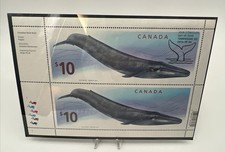 Canada Stamps SC #2405. Blue Whale $10 Pair-2010. MNH/XF