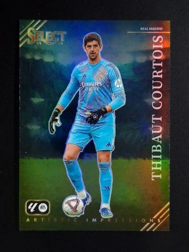 2024-25 Panini Select La Liga THIBAUT COURTOIS Artistic Impressions #14