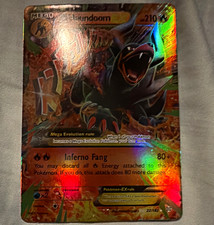 M Houndoom EX 22/162 Ultra Rare Holo EX Mega Breakthrough Pokemon TCG 2015 on eBay