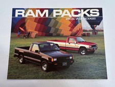 1987 DODGE RAM 50 & POWER RAM 50 "RAM PACKS" SALES BROCHURE EXCELLENT CONDITION