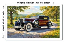 1931 Marmon Sixteen Sedan - 11x17 Poster Art Print 1931 Marmon Sixteen Sedan - 11x17 Poster Art Print