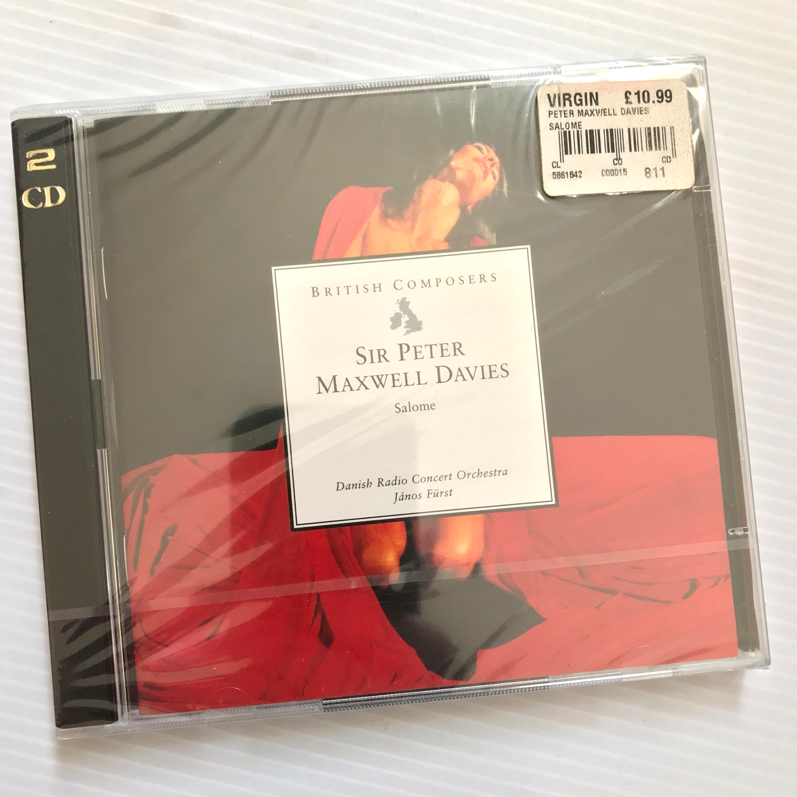 Salome - Sir Peter Maxwell Davies Janos Furst Danish Radio Concert Orchestra CD