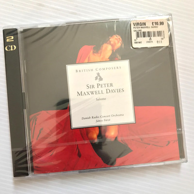 Salome - Sir Peter Maxwell Davies Janos Furst Danish Radio Concert Orchestra CD