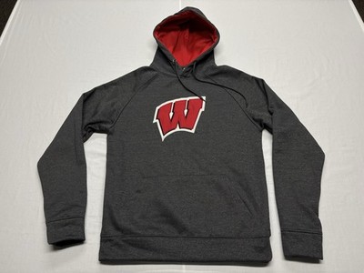Wisconsin Badgers NCAA Colosseum Stitched Pullover Hoodie Size Small