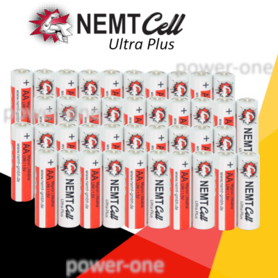 40 Batterie AA Mignon Alkaline NEMT Cell MN1500 LR6 AM3