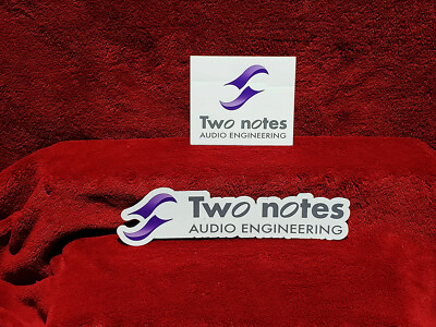 Two Notes Audio Engineering Sticker Set
