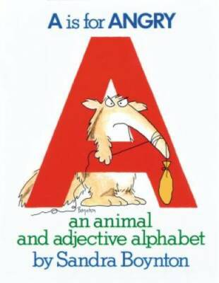 #ad #ad A Is for Angry: An Animal and Adjective Alphabet Paperback GOOD $4.14