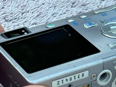 PENTAX Pentax Optio S5i 5.0MP Digital Camera - Silver Untested As