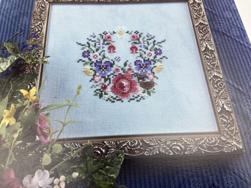 Just Nan Robin’s Wreath Counted Cross Stitch Pattern - Bild 2 von 3