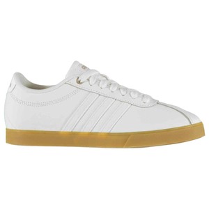 adidas court set leather ladies trainers