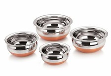 Rame Handi 4-Piece Set Multiuso Capacità Pentole Cucina Supporto