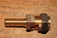 Burndy Mechanical Grounding Connector 2-2/0 AWG 2-3/0 1/2'' Stud Cable to Flat