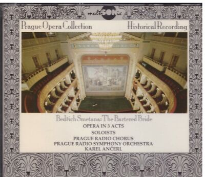 Smetana: The Bartered Bride / Karl Ancerl, Marraz, Palivcova', Heriban - CD