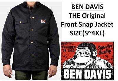 Ben Davis Mens The Original Snap Front Jacket, on stock.