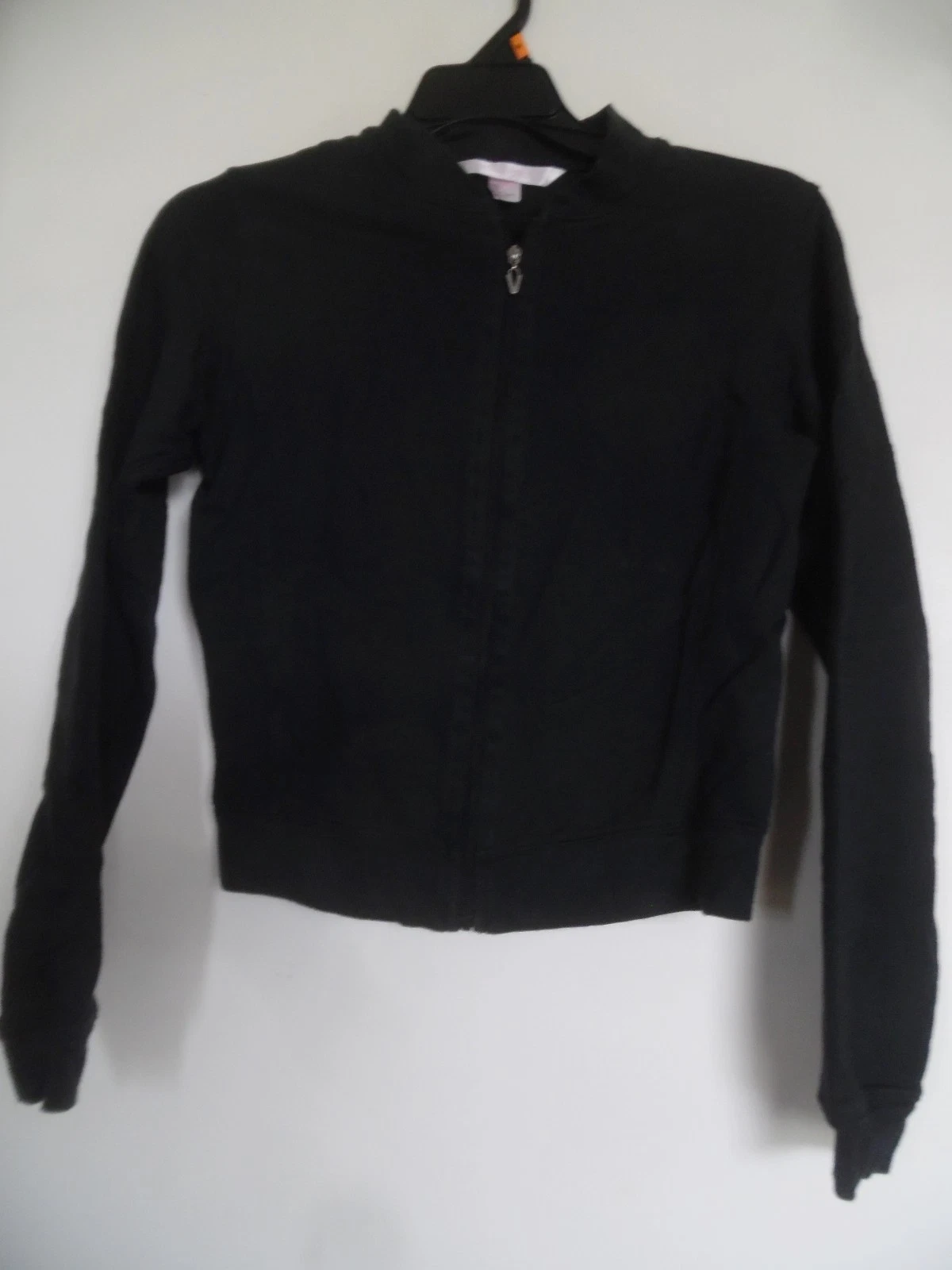 UNDERCOVER Giacca leggera vintage Victoria's Secret nera full zip taglia XS