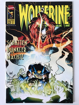 Marvel Deutschland Wolverine #23 Vol. 1 - Schatten dunkler Mächte - Top Zustand