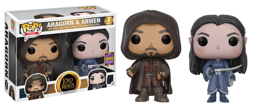 Funko Pop! Vinyl: The Lord of the Rings - LOTR/Hobbit - 2 Pack - Aragorn & Arwen