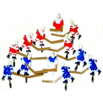 NEW CARROM 12 PLAYERS HOCKEY (SEALED) BUBBLE /DOME 2 x TEAMS PAINTED "0 Tariff!'