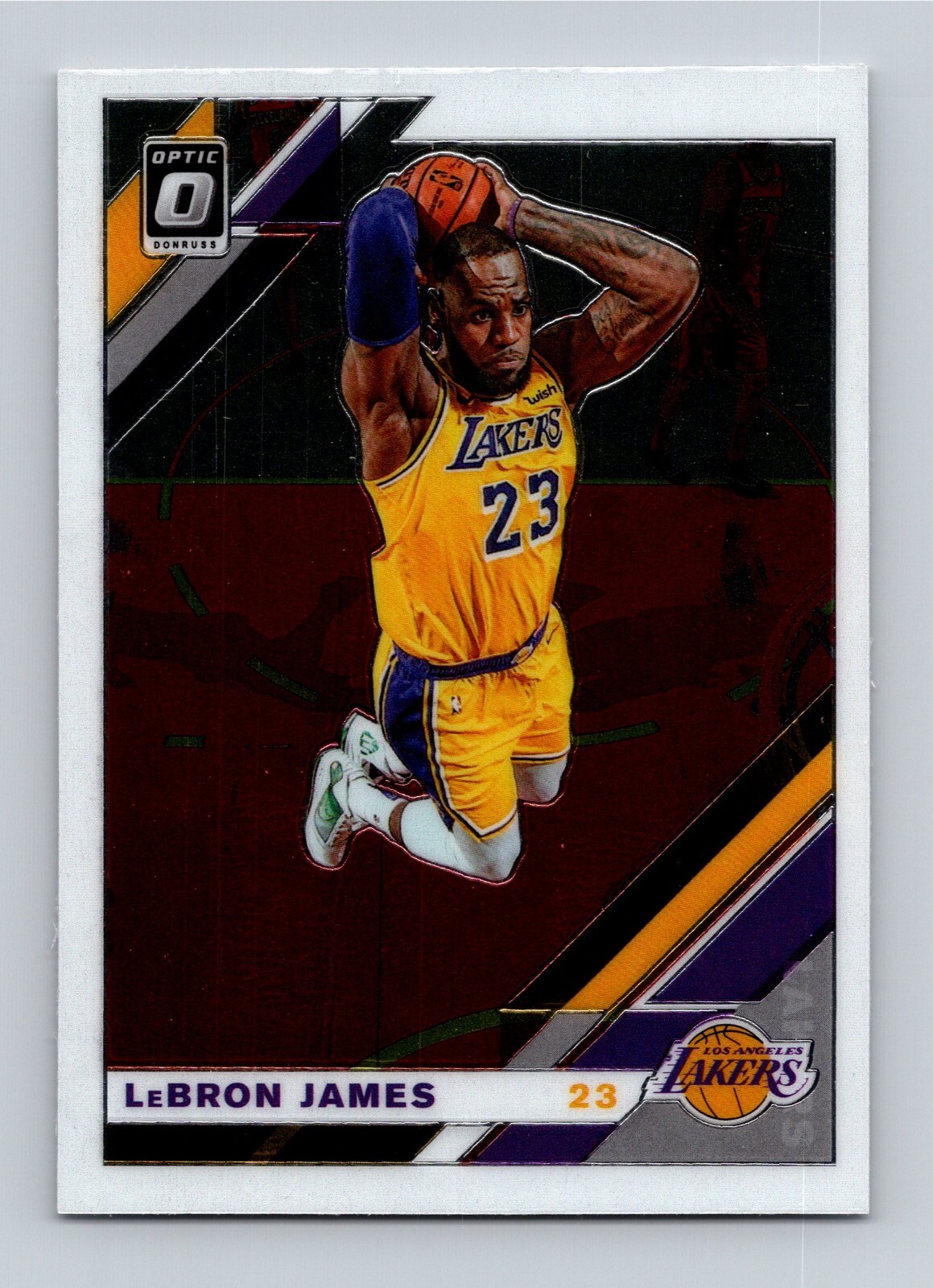 Lebron James 2019 Donruss Optic #60 Lakers FHOF GOAT