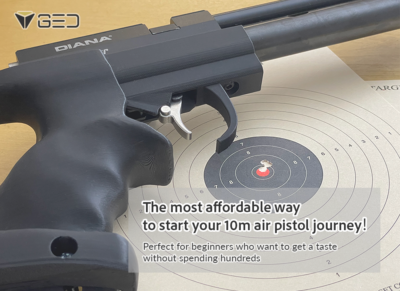 GED Match/Target Grip for Diana Chaser, Artemis/Snowpeak CP2 | eBay