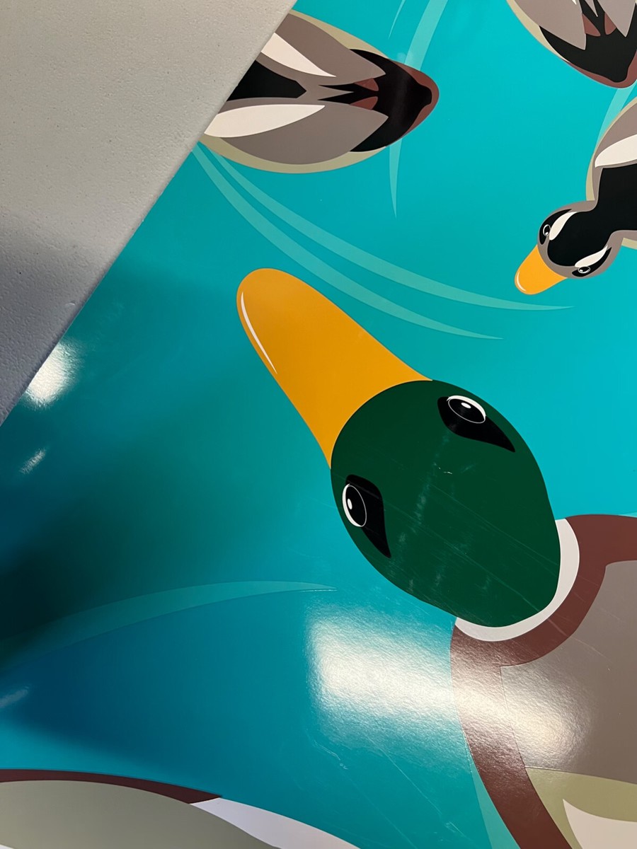 ORIGINAL Herman Miller 1998 PICNIC POSTER DUCKS | eBay