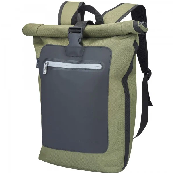 Ben Sherman Panel Roll Top Backpack 