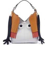 Anya Hindmarch “mini Build A Bag Creature” Crossbody Bag Leather Rrp £1290 Bnwt