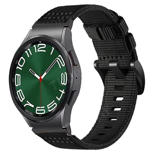 For Samsung Galaxy Watch FE 7 6 5 4 40 44mm Quick Fit Braided Nylon Strap Band - Picture 10 of 17