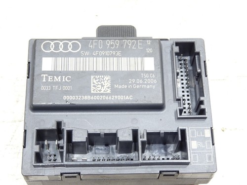 AUDI A6 C6 TÜRSTEUERGERÄT STEUERGERÄT BEIFAHRERSEITE LINKS 4F0959792E #C72