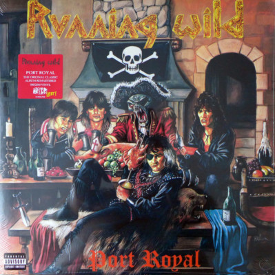 Running Wild ‎- Port Royal LP Heavy Metal 180 Gram Vinyl Album