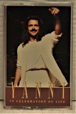YANNI "In Celebration Of Life" 1991 Cassette Private Music 01005-82093-4