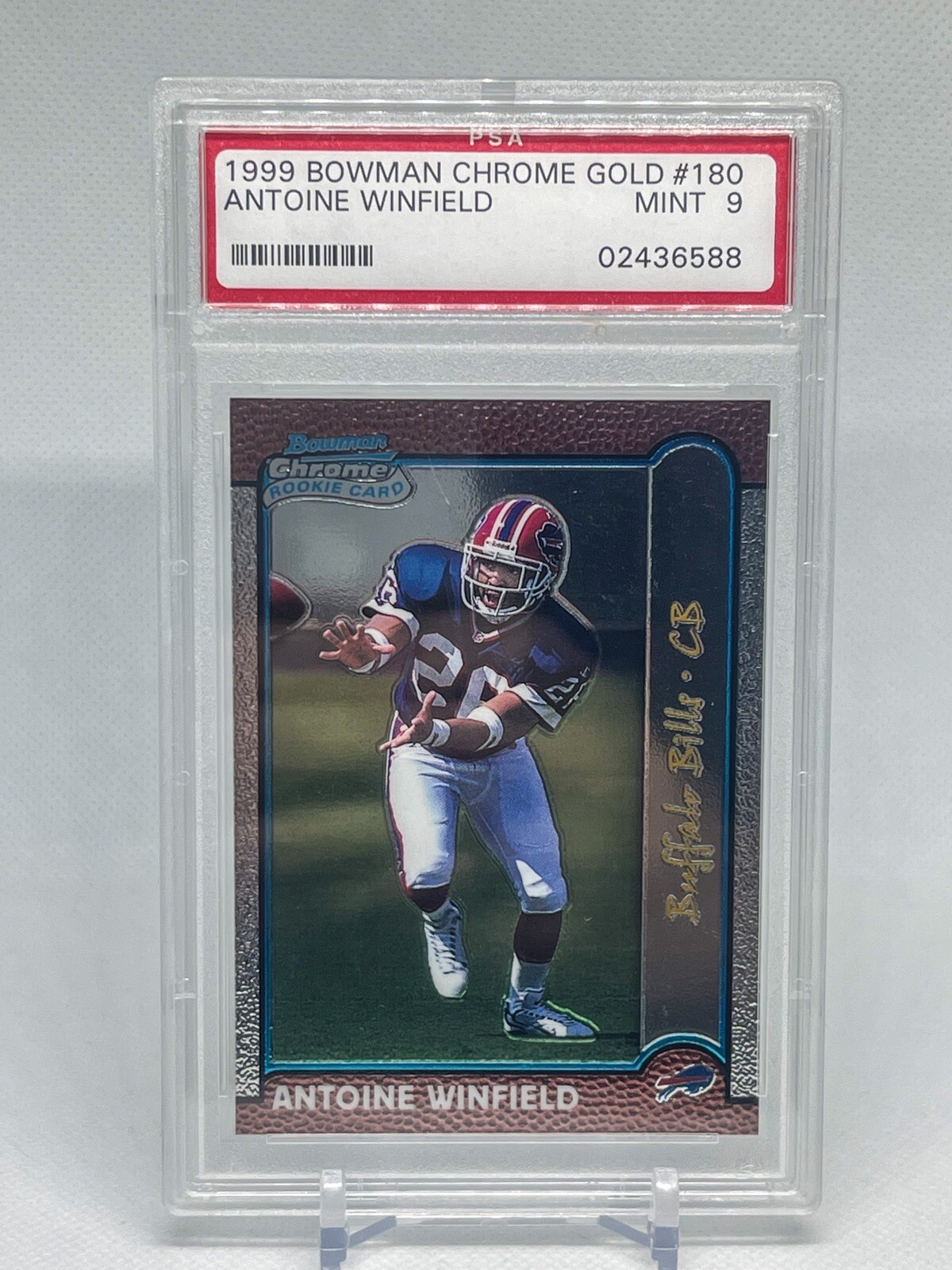 Antoine Winfield Bowman Chrome #180 Gold