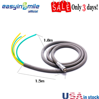 Dental Silicone Tubing Hose Line for Air Turbine Handpiece 4 Hole Easyinsmile 