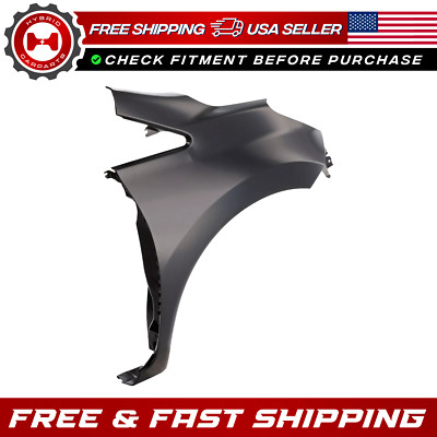 New Front Passenger Side Fender For 2014-2019 Nissan Versa Note Primed Steel