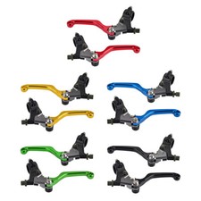 Left Right 7/8" 22mm Clutch Brake Handle Levers For Honda CRF70F - Foto 4