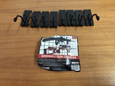 8 St&uuml;ck(4&euro;/st)Gun Storage Solutions Horizontal Gun Cradles Gridwall matt black