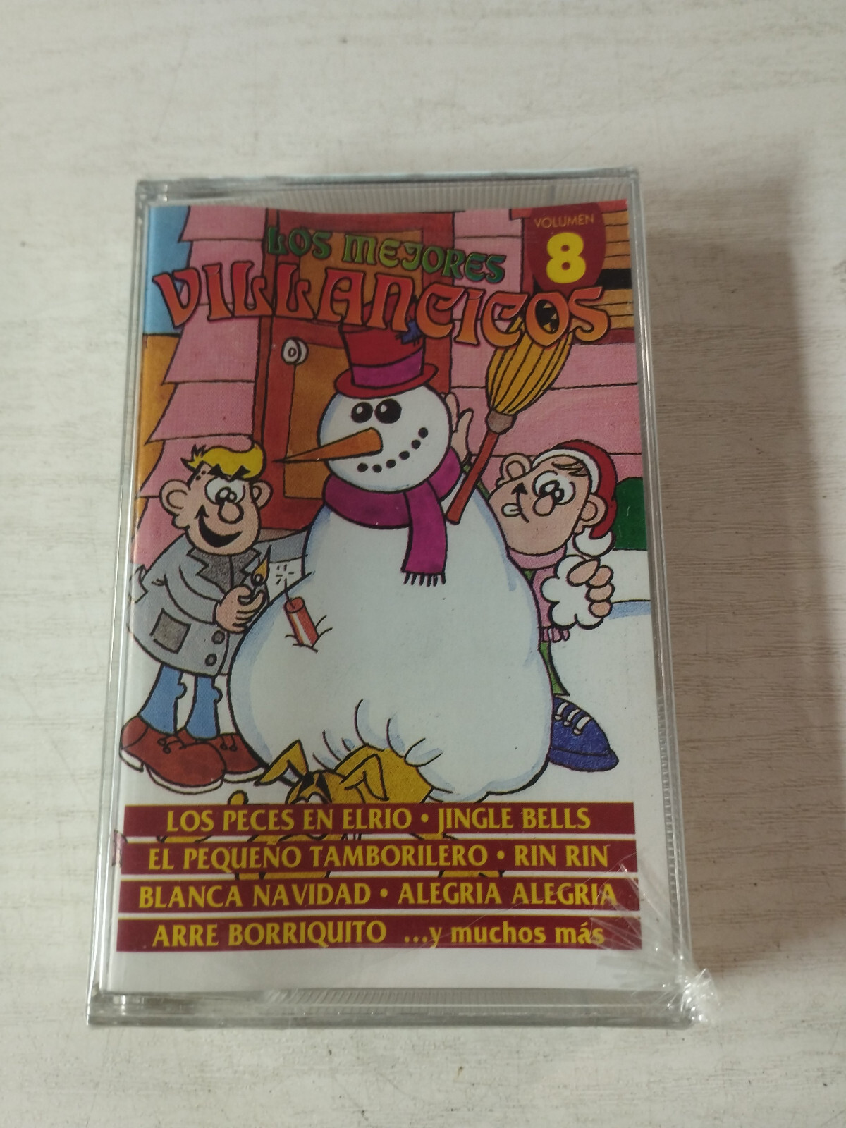 Villancicos Los Mejores Villancicos Vol 8 - Cinta Tape Cassette Nueva