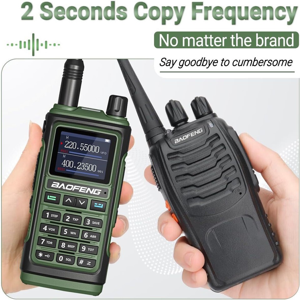Digital Handheld Radio Scanner Fire Police VHF FM EMS Ham 2 Way ...