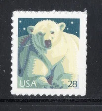 4387 * POLAR BEAR *   U.S. Postage Stamp MNH