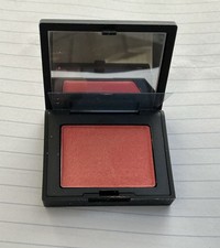 NARS Mini Blush Orgasm X .08 oz In Compact With Mirror And Plastic Cover NWOT