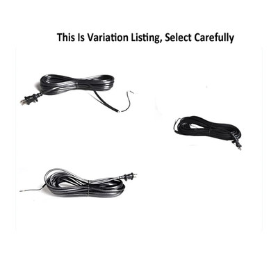 Fits For Fit All Universal Vacuum 17/2 12 Amp. Power Cord (30/40/50 Ft)
