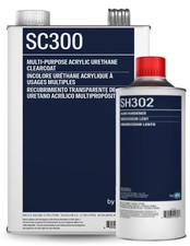 Ppg Sc300 Multi-purpose 41 Clearcoat Gal. Slow Activator Qt. -free Shipping