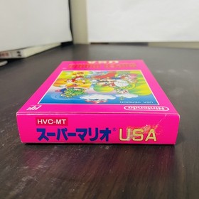 Super Mario USA With Box & Manual Nintendo Famicom 1992 Japanese Version HVC-MT