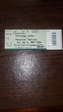Carlos Zambrano No Hitter Full Ticket 9/14/08