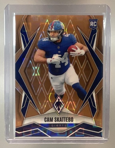 2025 Panini Phoenix #168 Cam Skattebo Rookie Bronze Pandora Prizm #/125 AH510