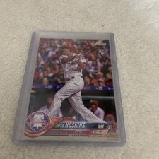2018 Topps - Rhys Hoskins #259 Batting Rookie Phillies RC